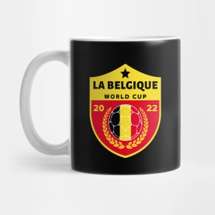 La Belgique Football Mug